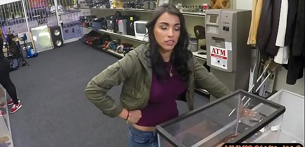  Big tits woman gets drilled by pawn man at the pawnshop